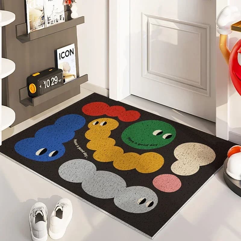 Non-Slip Entrance Doormat with Cartoon Design