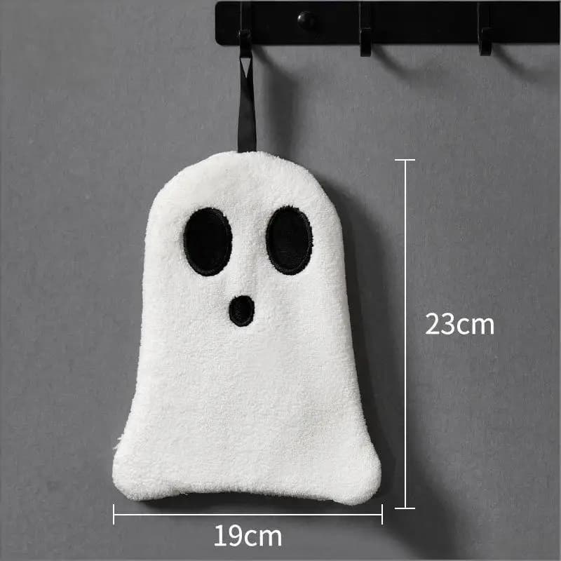 Ghost Shaped Halloween Hand Towel