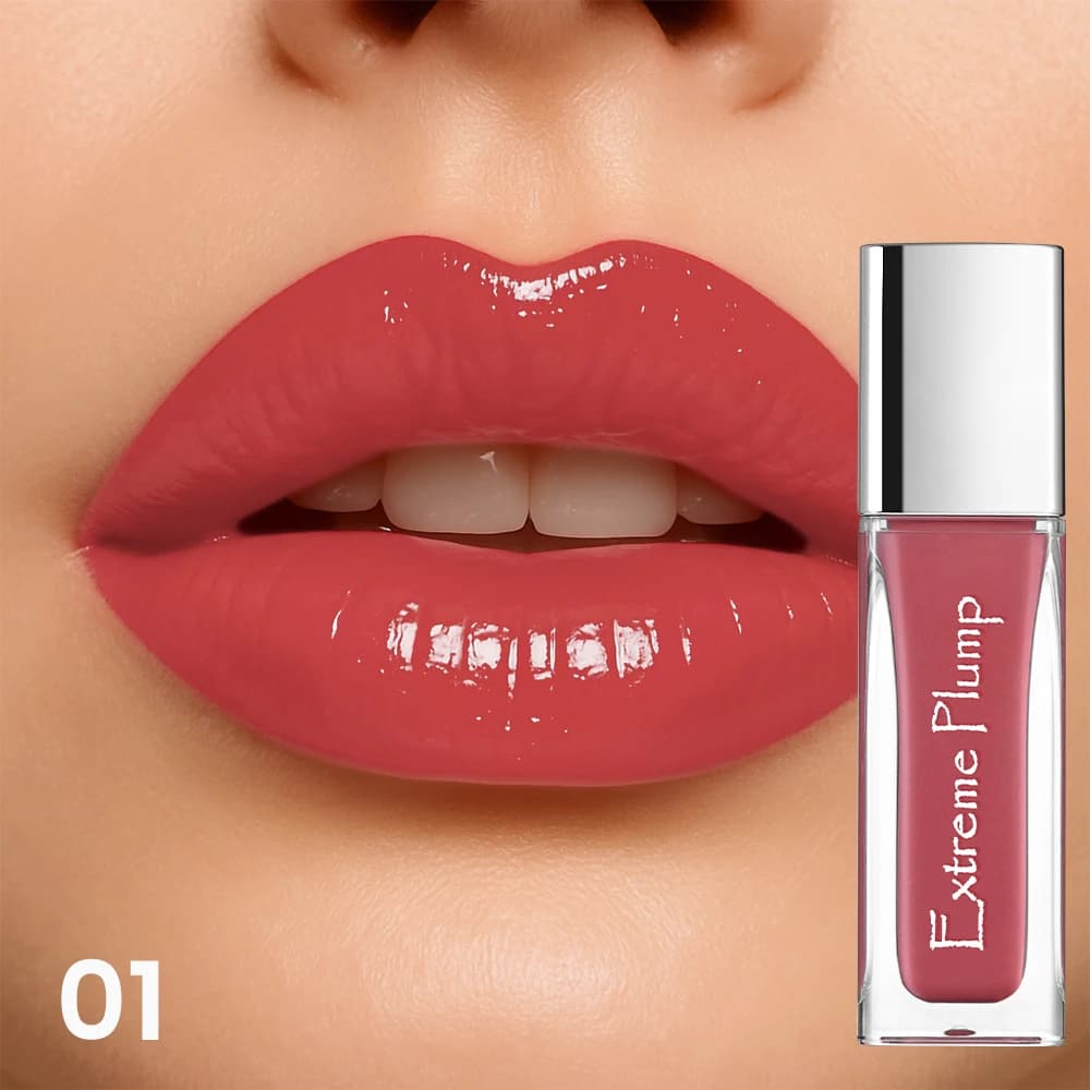 Water-Glow Mirror Lip Gloss, Long Lasting Moisturizing Hydrating Lip Makeup, Waterproof Sweat-Proof Gloss Gift for Women