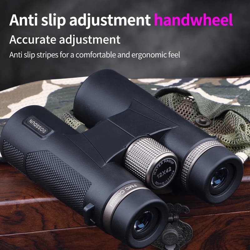 Professional HD Binoculars 12x42 Waterproof BAK4