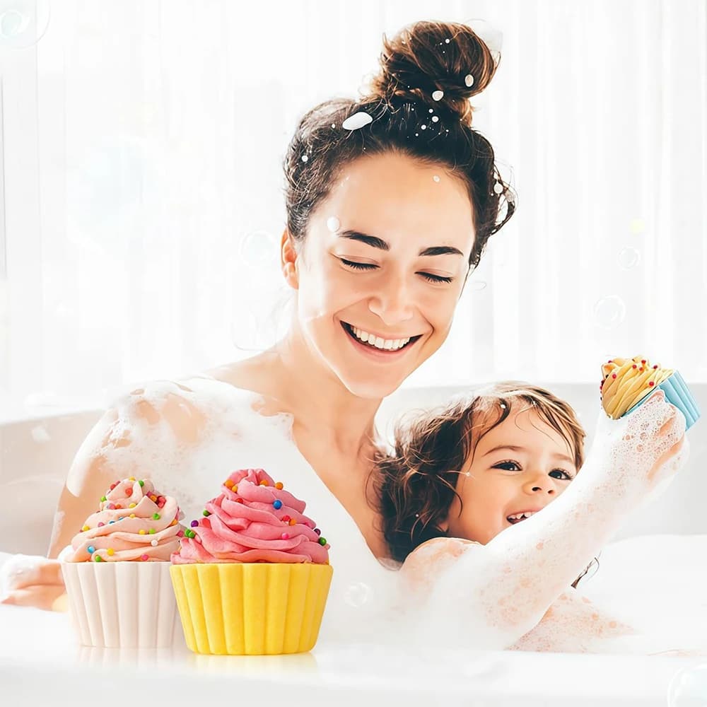 Cupcake Bath Bombs Set