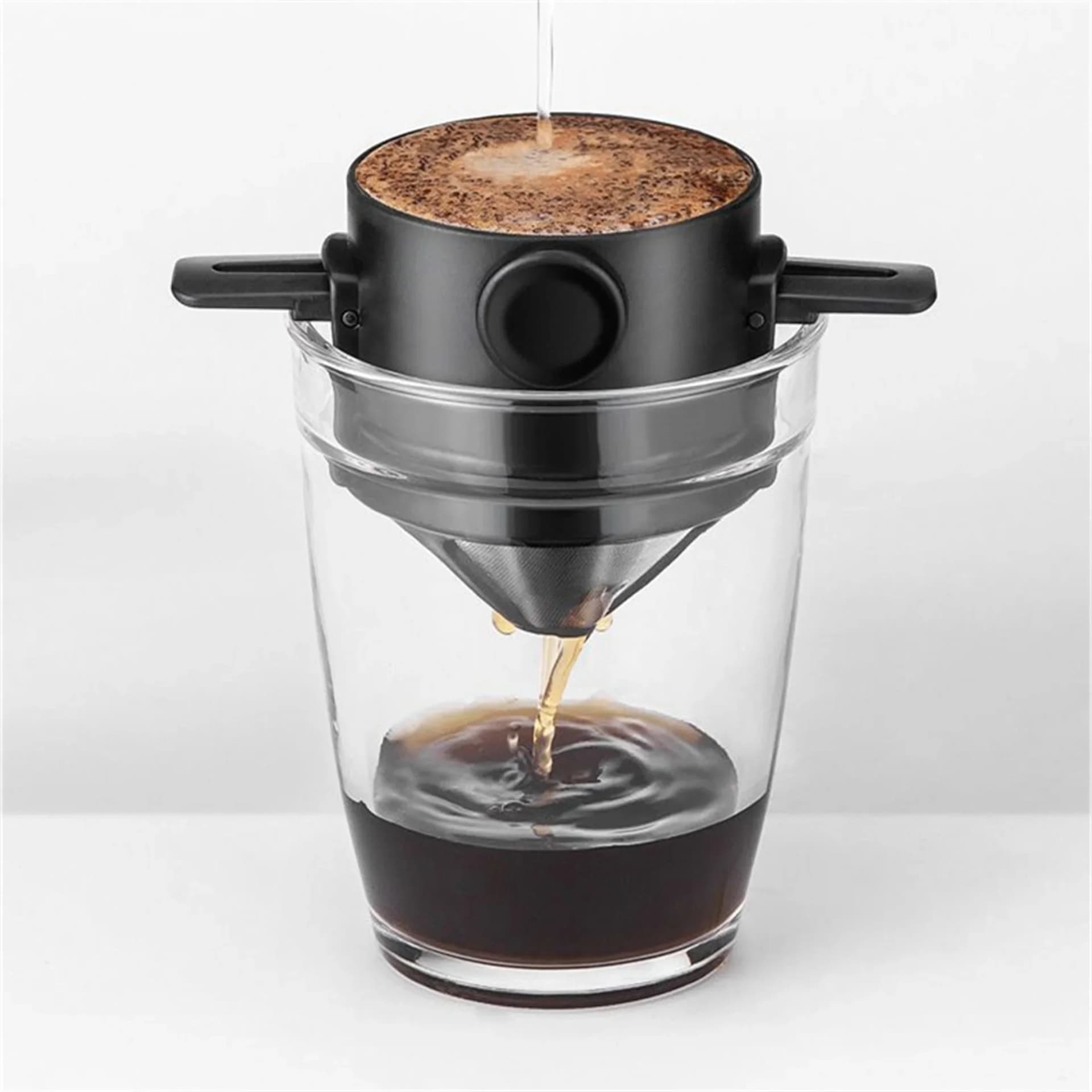 Portable Collapsible Pour Over Coffee Maker Set