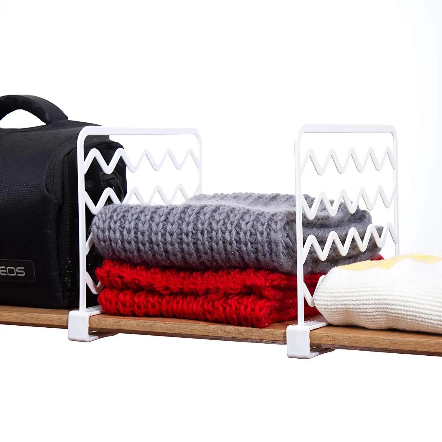 Wire Shelf Dividers for Closet Organization