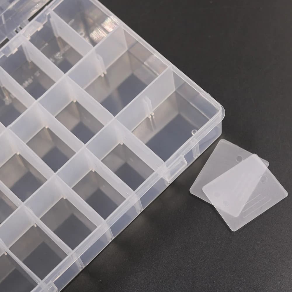 24-Cell Embroidery Floss Storage Box