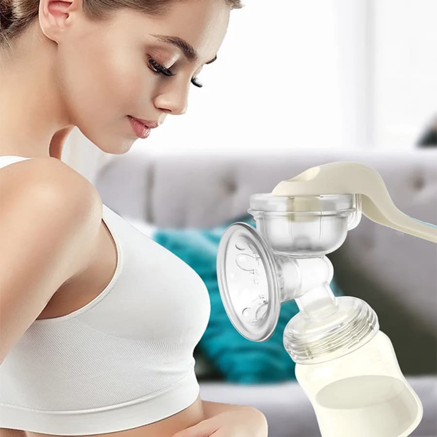 Manual Breast Pump with Piston System