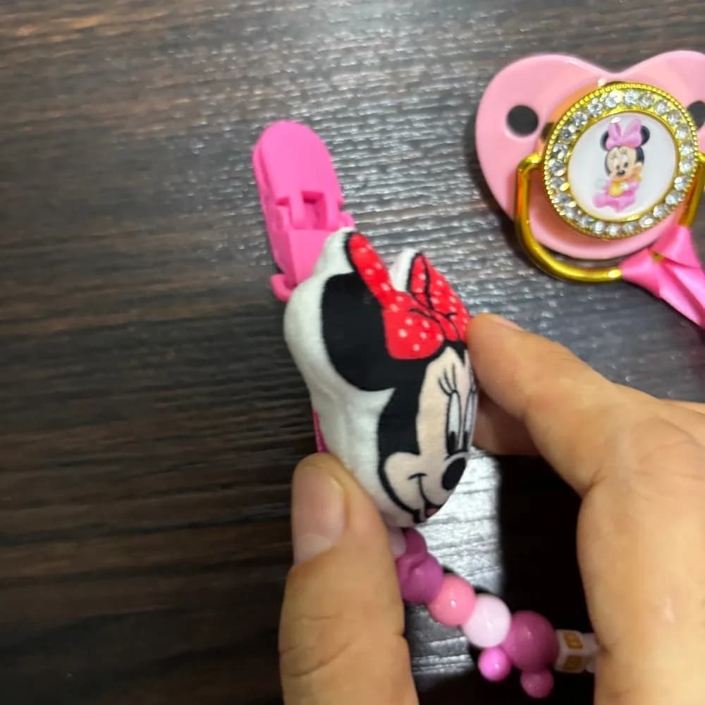 Kawaii Baby Feeding Set Soother Clip Chewy Nipple Anime Hat & Newborn Gift Studio Photo Props chupete bebé 0-18M