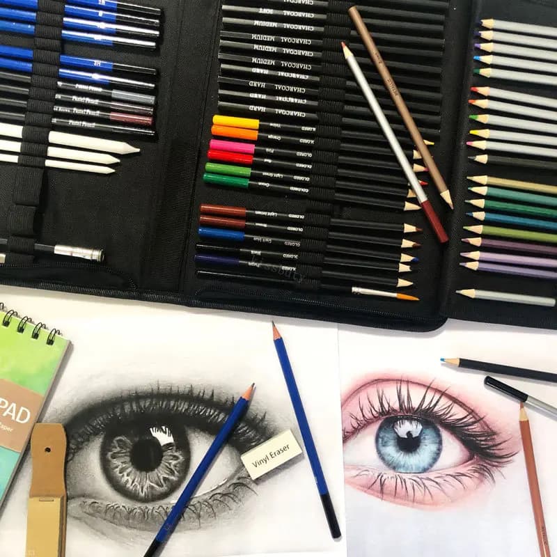 Professional Art Sketch Set 70 Pieces
