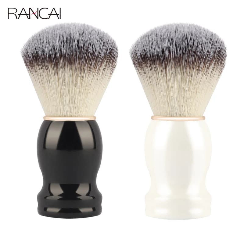 Beard Shaving Brush with Wooden Handle