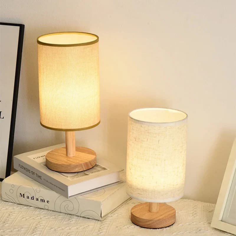 LED Bedside Table Lamp USB Dimmable