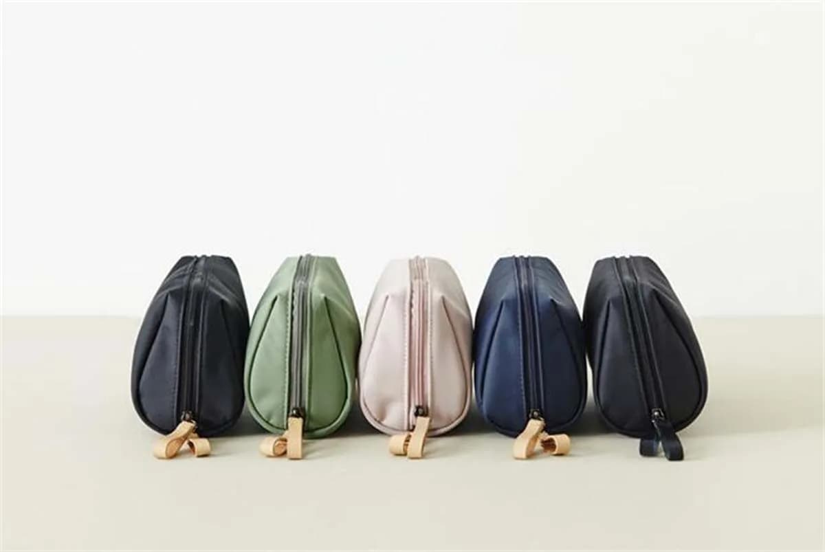 Toiletry Makeup Bag Simple Solid Color Cosmetic Bag for Women Pouch Toiletry Bag Waterproof Make Up Purses Case Hot Drop-shippin
