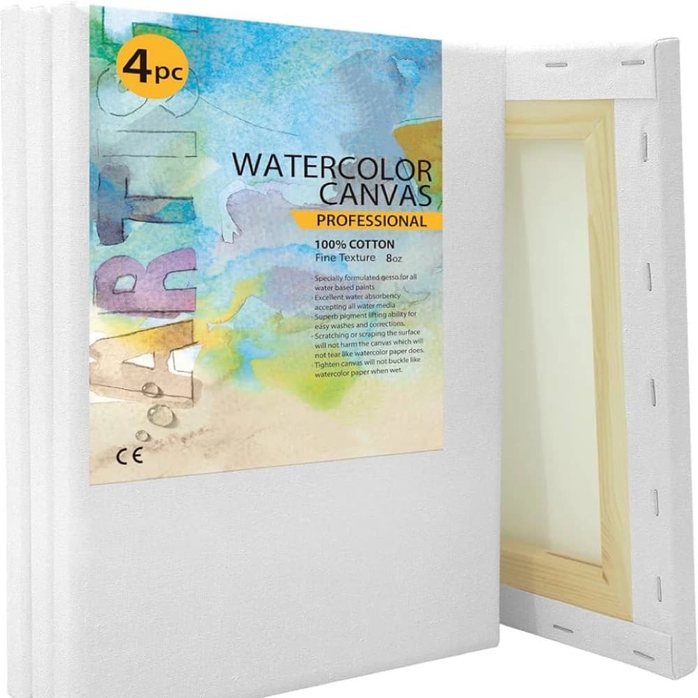 Cotton Canvas Board Set for Oil and Watercolor