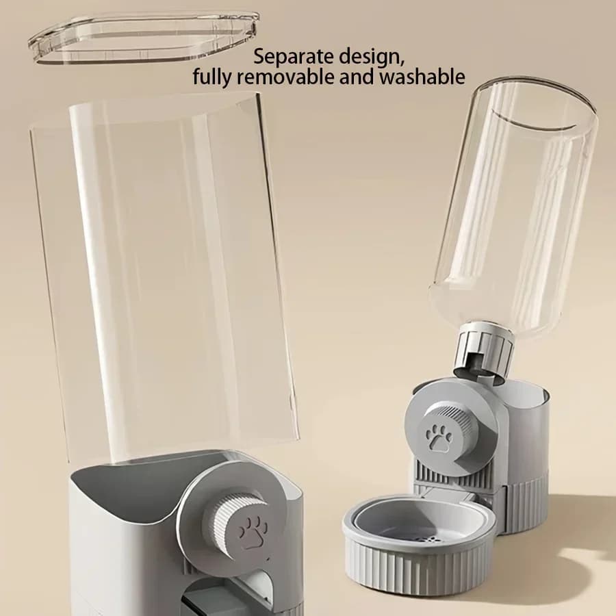 Automatic Pet Water and Food Dispenser Set