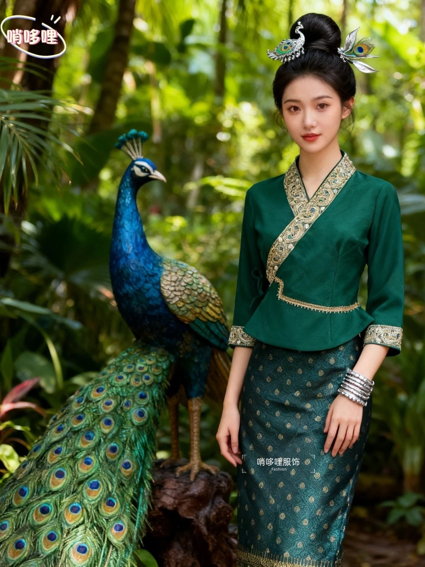 Women's Thai Traditional Festival Dress
