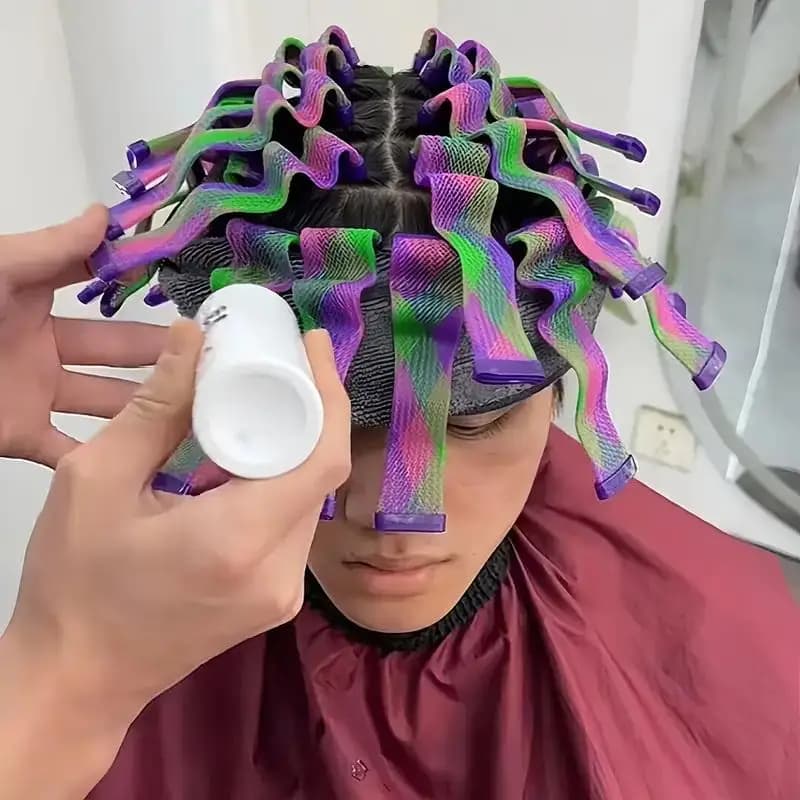 Heatless Water Wave Hair Curler Set