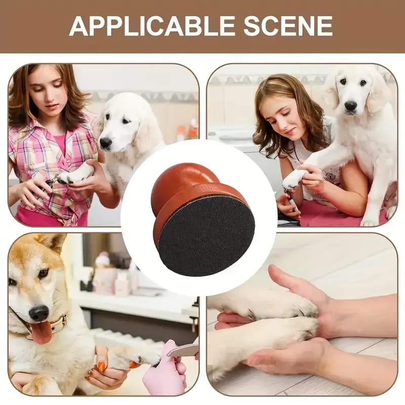 Dog Nail File Wooden Scratching Board