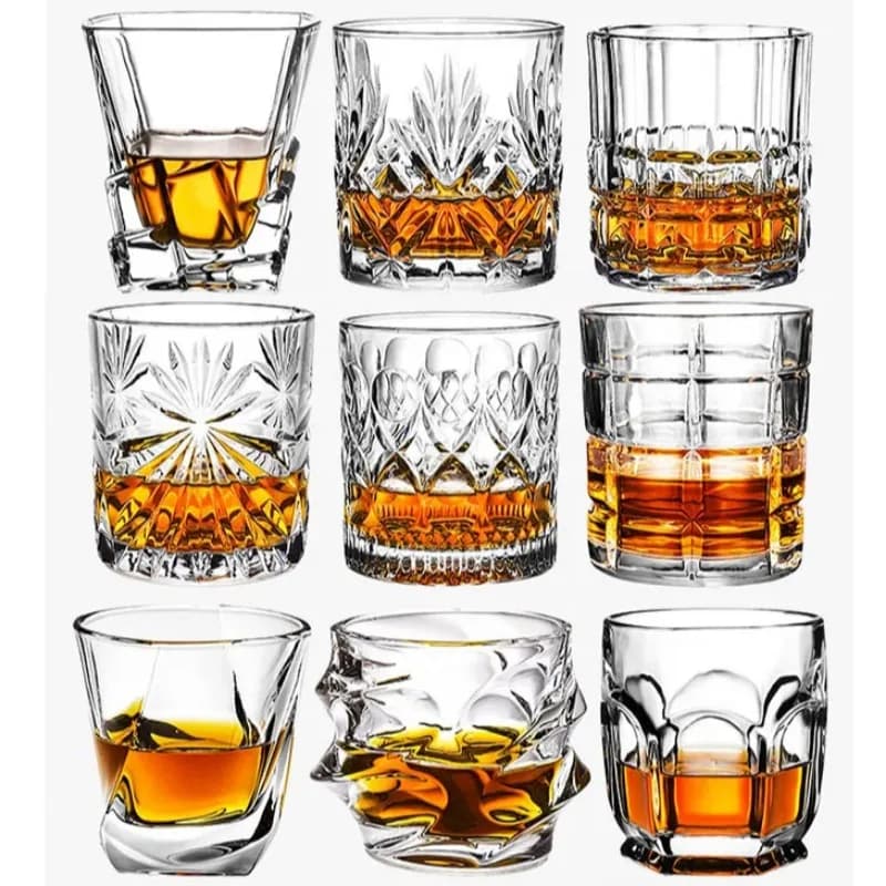 Whiskey Cocktail Glasses Set