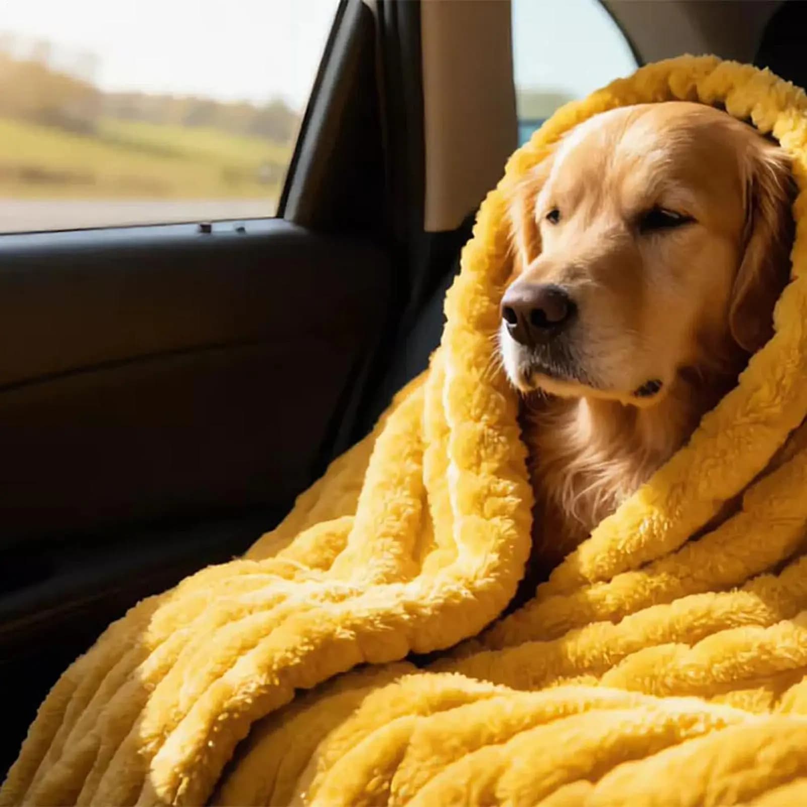 Washable Pet Blanket for Couch and Crate
