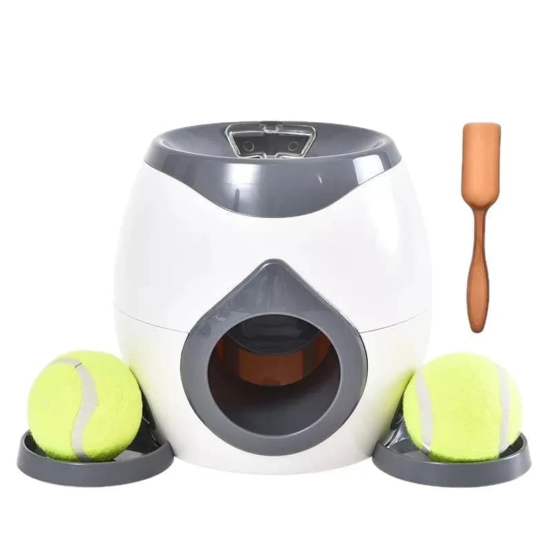 Interactive Tennis Ball Treat Dispenser Toy