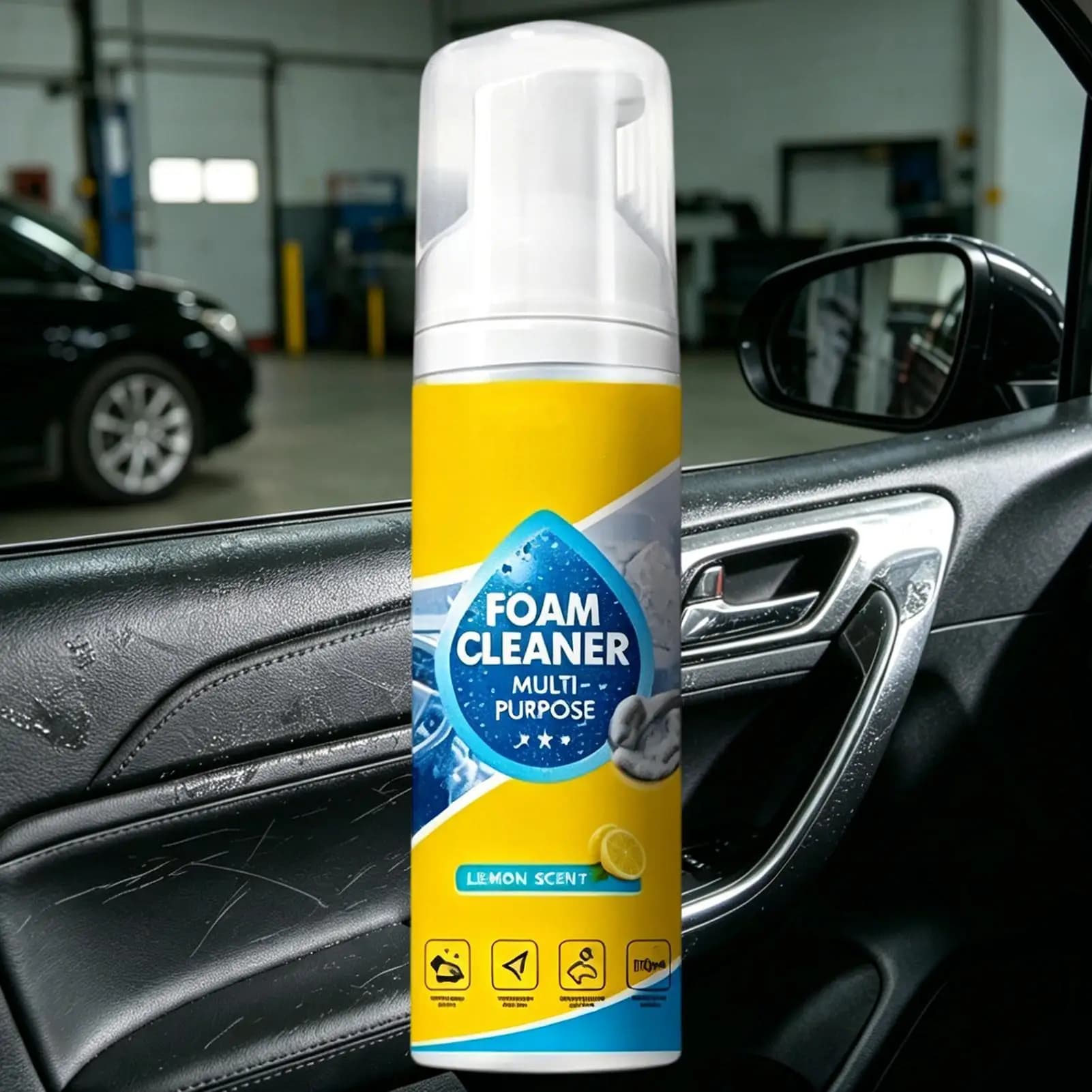All-Purpose Foam Cleaner for Car Interiors