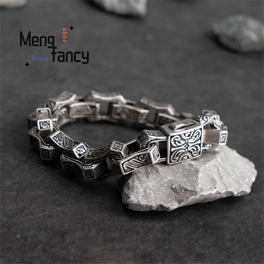 Men's Handcrafted Jade Bracelet