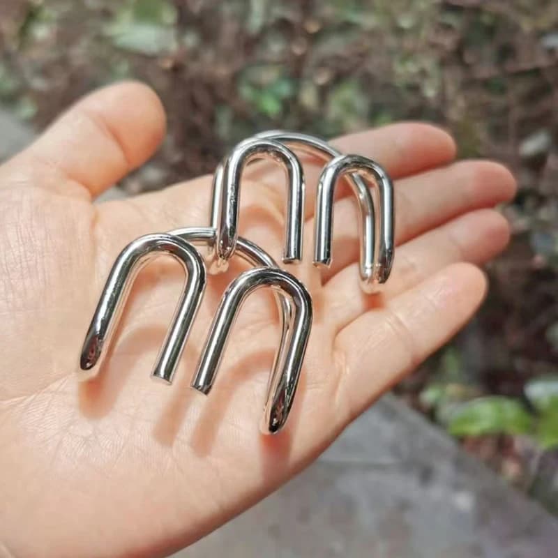 Metal Wire Brain Teasers Puzzle Set