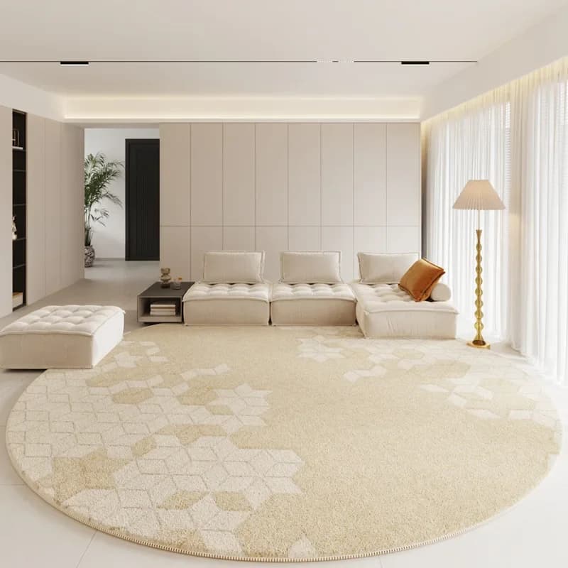 Soft Fluffy Round Floor Rug