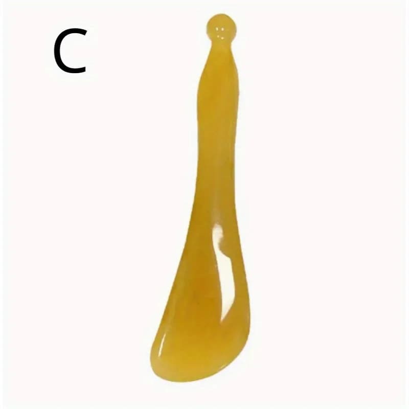 Gua Sha Board and Facial Massage Rod Set