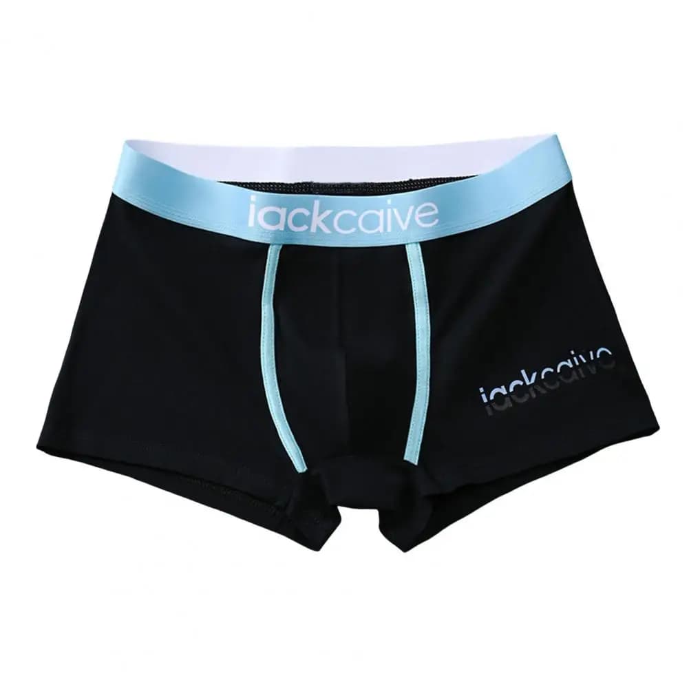 Men's Moisture-Wicking Boxer Briefs Colorful Patchwork