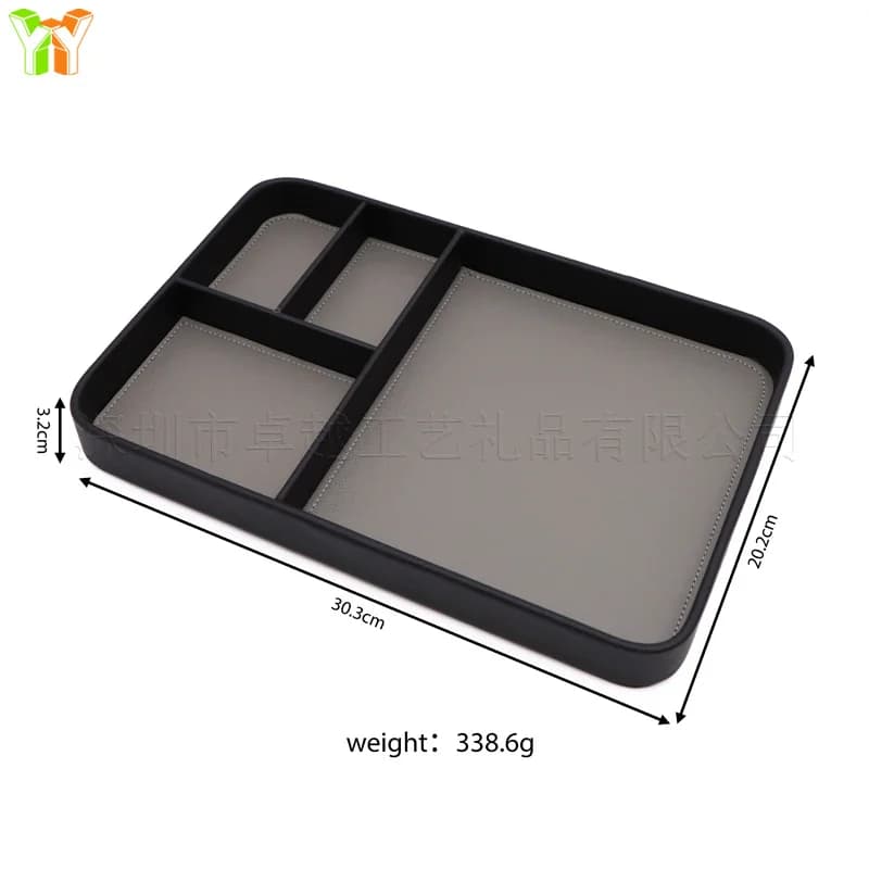 European Style Nightstand Organizer Tray