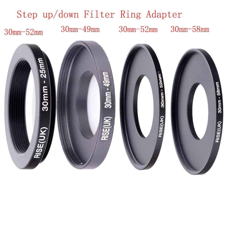 Camera Lens Filter Adapter Ring 30mm