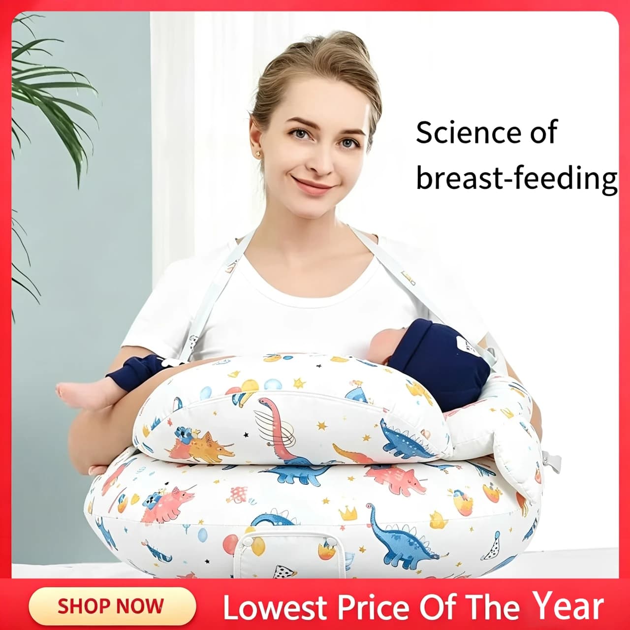 Nursing Pillow with Waist Support