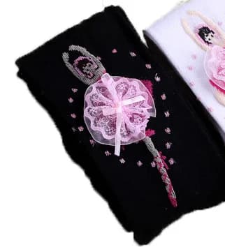 Girls Cotton Knit Tights