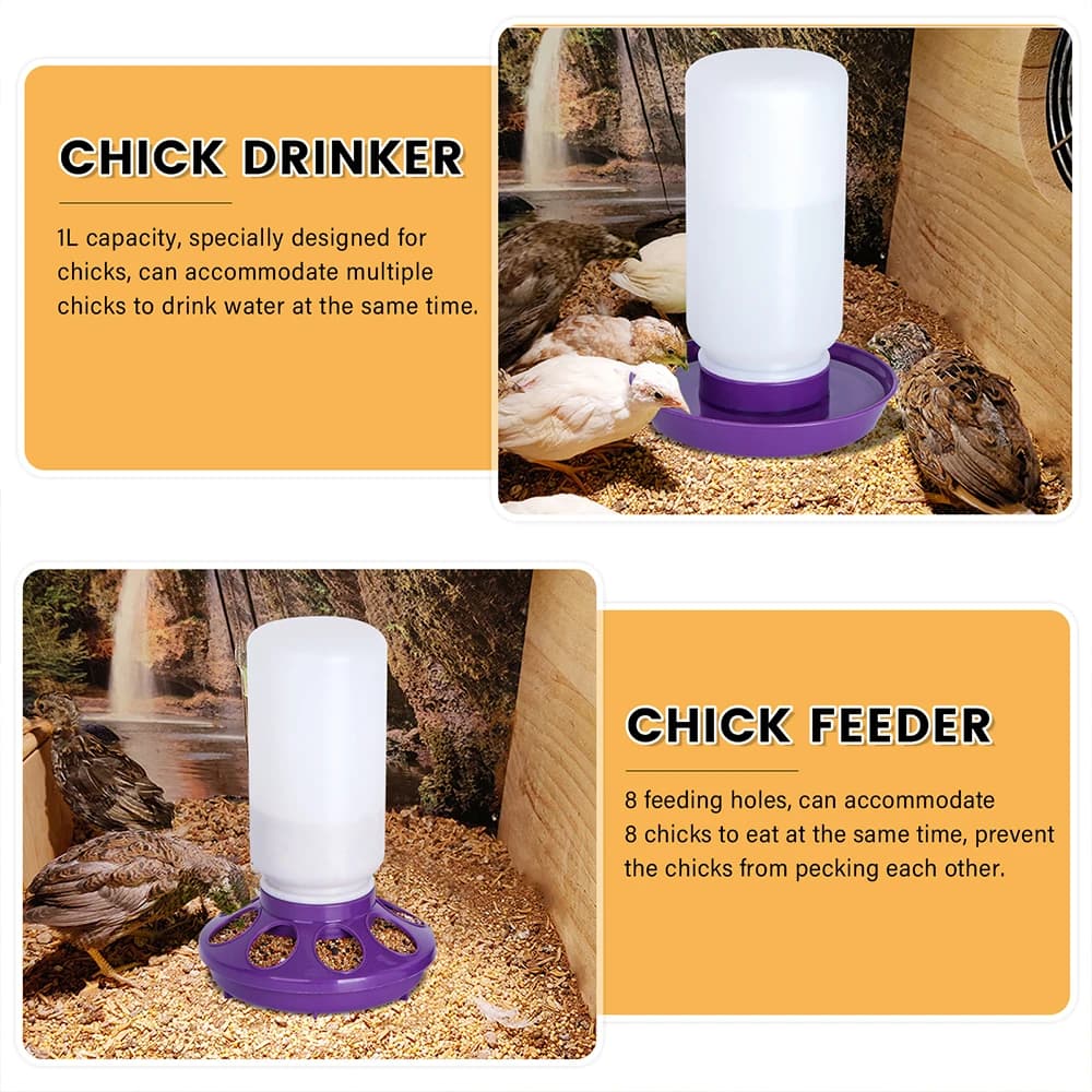 1L Automatic Chicken Waterer Bucket