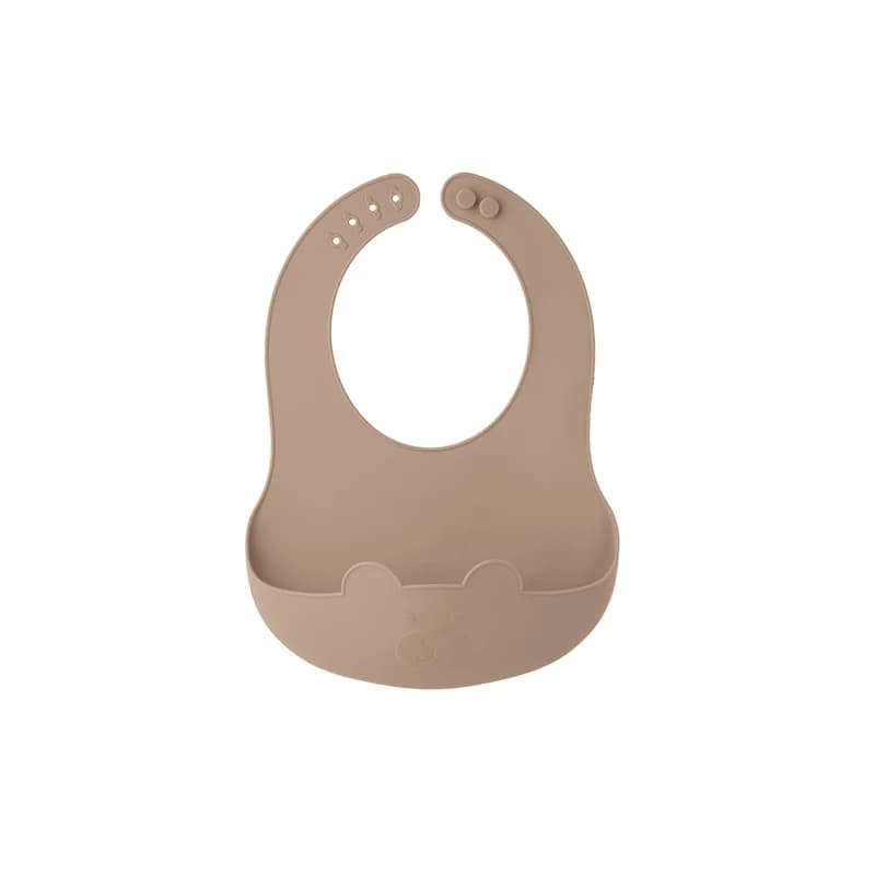 Silicone Baby Bib, Lightweight Foldable Design