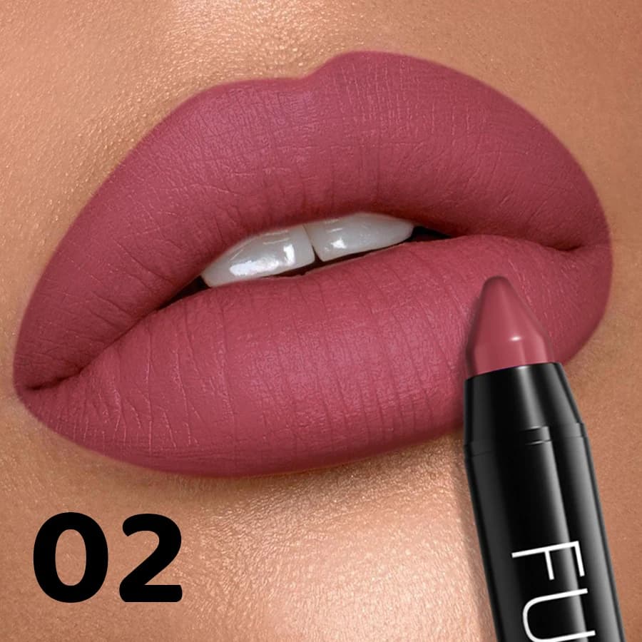 Waterproof Nude Brown Lipliner and Lip Tint