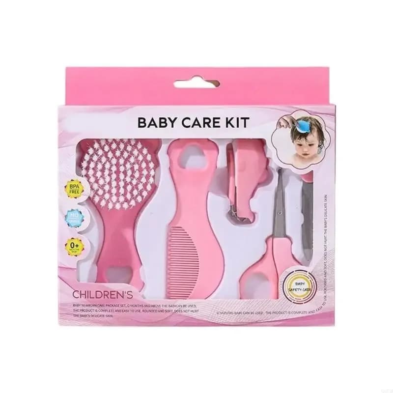 Baby Care Grooming Set with Soft Brush and Comb