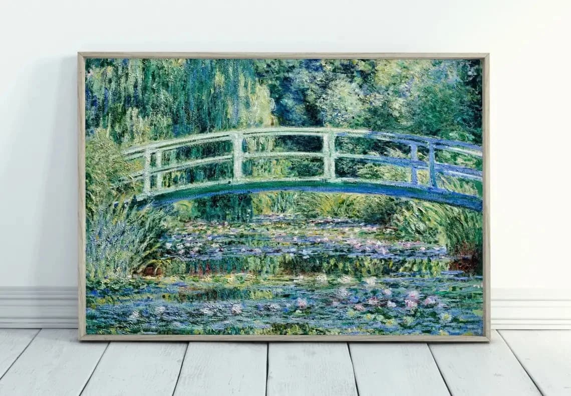 Modern Abstract Landscape Canvas Wall Art Print