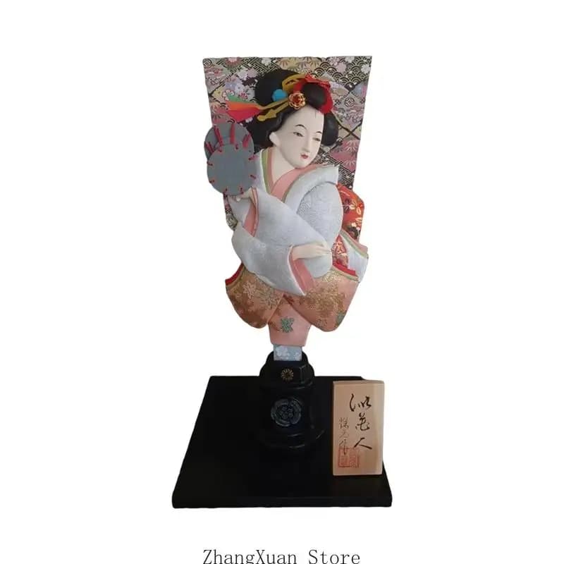 Japanese Hagoita Decorative Figure Statue