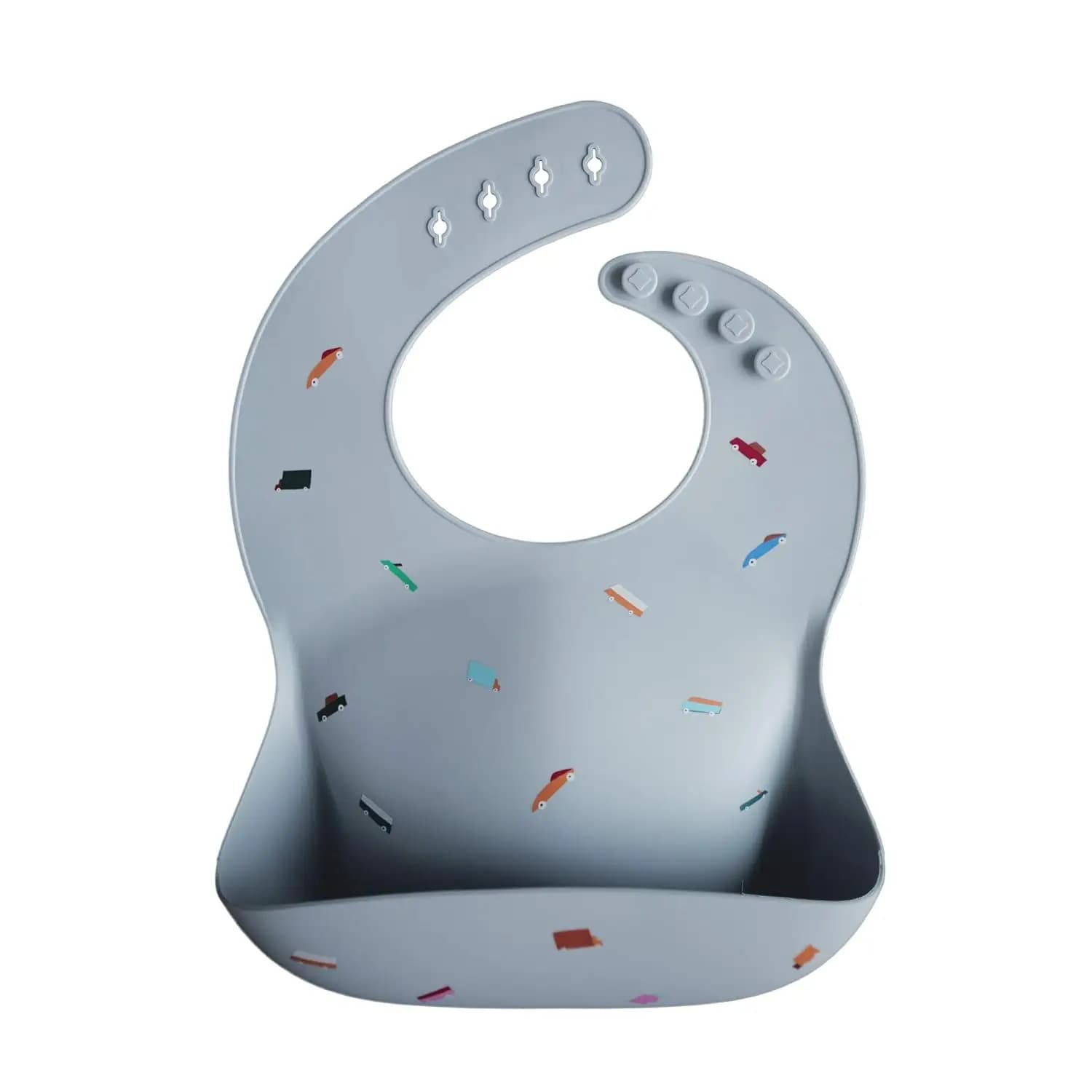 Waterproof Silicone Baby Bib With Crumb Catcher