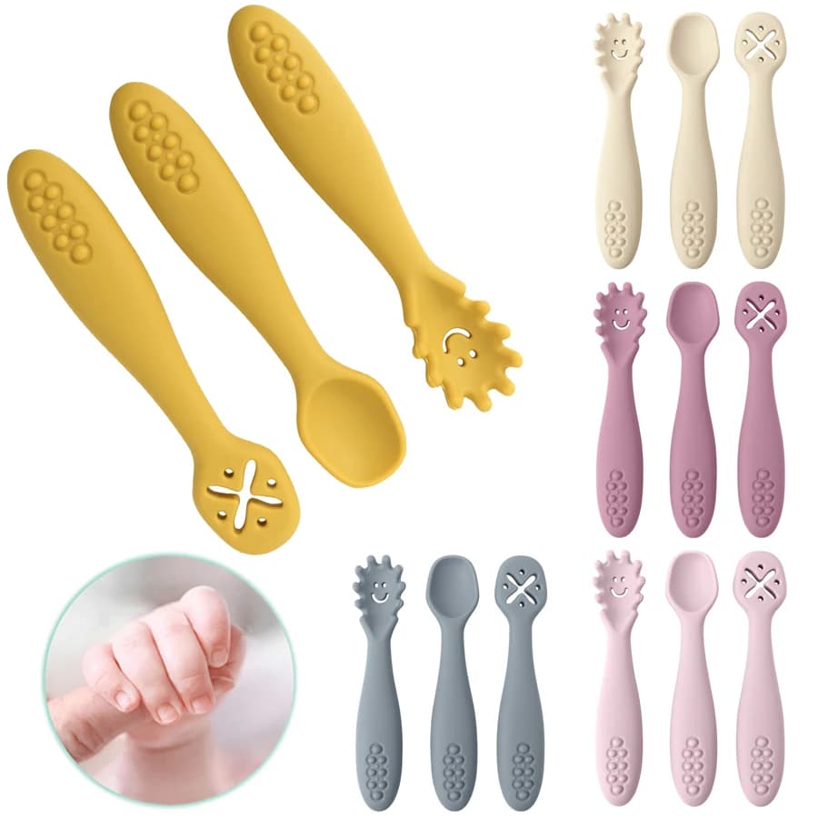 Baby Learning Spoons Set