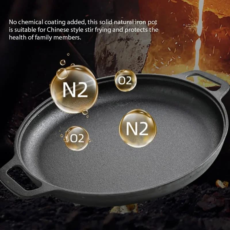 Non-Stick Cast Iron Skillet