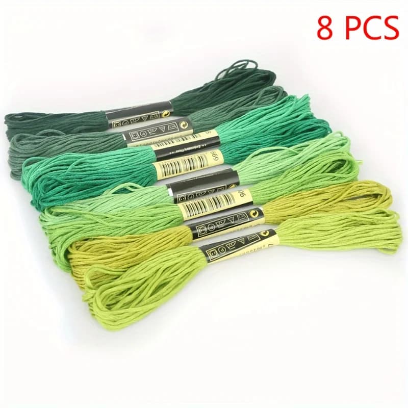 Multicolor DMC Cross Stitch Thread Skeins Kit
