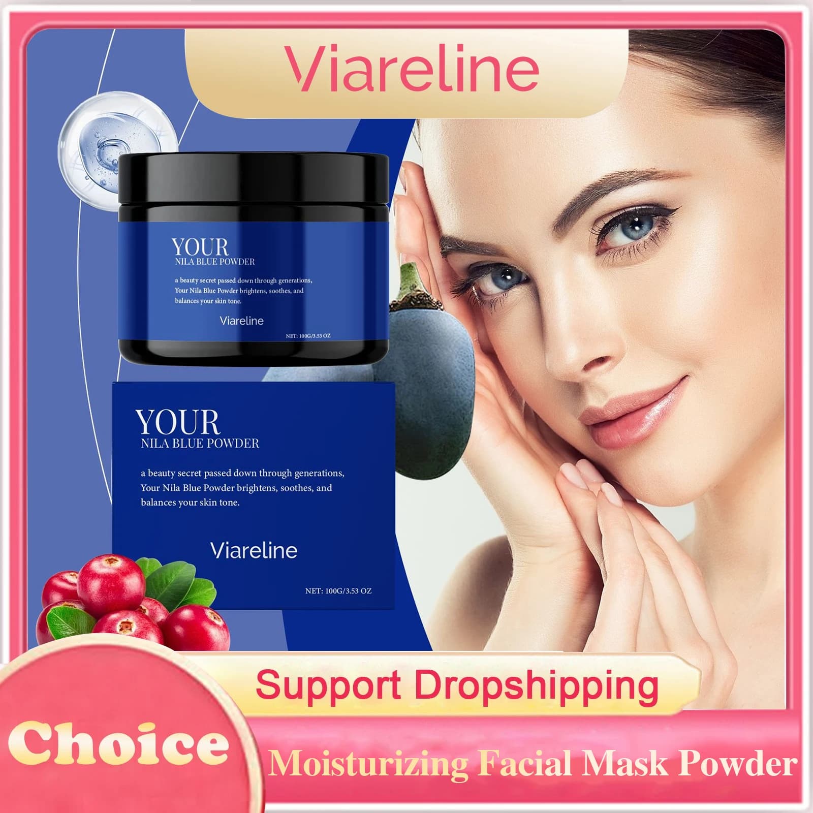 Moisturizing Brightening Facial Mask Powder