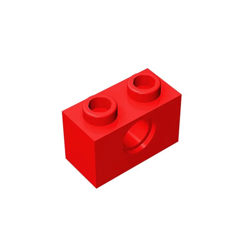 1x2 Brick with Hole Building Block