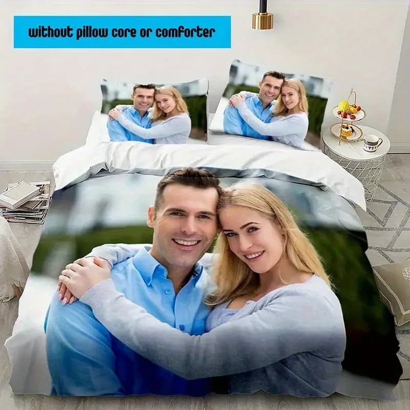 Custom Image Duvet Cover Set King Size
