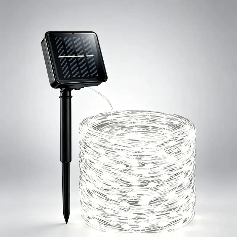 Solar LED String Lights Outdoor Waterproof