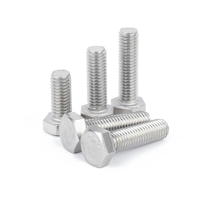 Stainless Steel M10 Hex Bolts Fine Thread