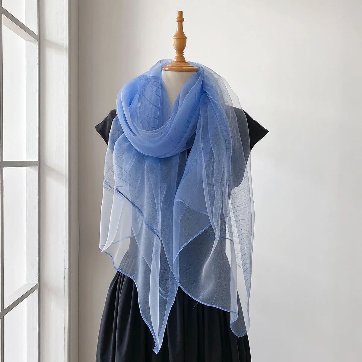 Lightweight Solid Scarf Shawl for Women
