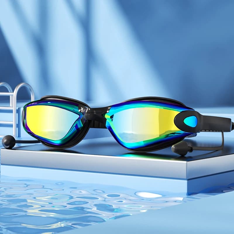 Adult Swimming Goggles with Anti-Fog