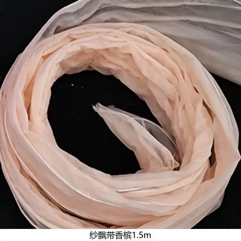 Organza Streamer Ribbon Backdrop Decoration